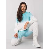 Fashion Hunters Blue two-piece cotton set Cijene