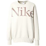 Nike Sportswear Sweater majica 'Phoenix' prljavo roza / svijetloroza