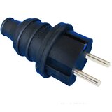  Vtikač za kabel šuko (16 a, guma, temno moder) Cene