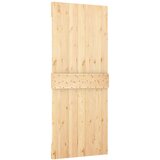  Vrata NARVIK Naravna 85 x 210 cm Masiven borov les, (5000215446) | Shoptok.si