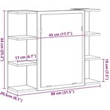  Kopalniška ogledalna omarica Old Wood 80x20,5x64 cm | Shoptok.si