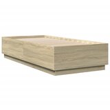  Okvir za krevet boja hrasta 90x200 cm konstruirano drvo | Eponuda.com