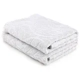 light grey light grey bath towel set (2 pieces)