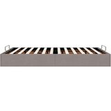 vidaXL Otomanski posteljni okvir brez vzmetnice taupe 140x190 cm blago, (21611494) | Shoptok.si