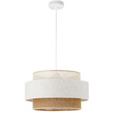  Luster BOHO na kanapu 1xE27/60W/230V, prečnik 40 cm, bela/juta | Eponuda.com