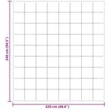 Puni Polna celoletna prevleka Črna 220 x 240 cm Mikrovlakna, (5000284573) | Shoptok.si