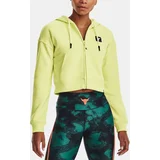 Under Armour Sweatshirt Pjt Rck HW Terry FZ-GRN - Women's
