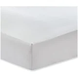 Prevleka iz sivega bombažnega satena Classic, 135 x 190 cm
