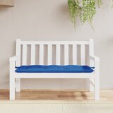  Jastuk za vrtnu klupu plavi 120 x 50 x 7 cm od tkanine Oxford | Eponuda.ba