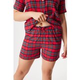 Astratex Pidžama od flanela Festive Red kratka | shoptok.hr