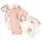 Cool club perilo bodi 4 kosi KR LCG3000272-00 BAMBI D večbarvno 56 Cene
