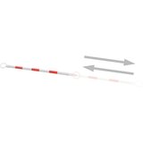  Uvlačive prečke za prometne čunjeve 2 kom plastične 116-197 cm | shoptok.hr
