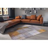 Conceptum Hypnose tepih Funk -AL 10, 140x190 cm, sivo-narandžasti | Eponuda.ba