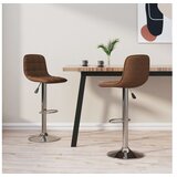  Barski stolčki 2 kosa rjavo blago | Shoptok.si
