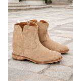 Resti Boots in cowboy style on a covered wedge Blueston | Shoptok.si