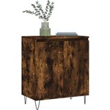 vidaXL Komoda dimljeni hrast 60x35x70 cm inženirski les | Shoptok.si