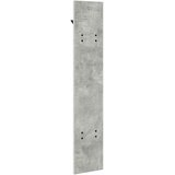  Vješalica za kapute na zidu Betonski sivi 20 x 1,5 x 100 cm | shoptok.hr