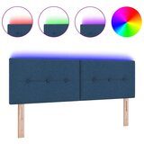  LED uzglavlje s dugmadi plava 72 cm tkanina | shoptok.hr