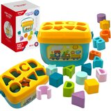Woopie baby sorter 2u1 kovčeg škrinja + učenje abecede i oblika | shoptok.hr