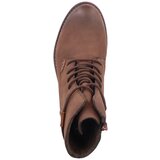 Rieker Gležnarji z vezalkami rjava | Shoptok.si