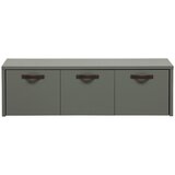 vtwonen Zeleni/sivi dječji ormar od masivnog bora 120x36 cm Stage – | shoptok.hr