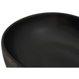 Nadgradni umivaonik sivo-crni ovalni 59x40x14 cm keramički | shoptok.hr