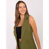 RUE PARIS Vest-IT-KZ-FL5069.84-olive | Shoptok.si