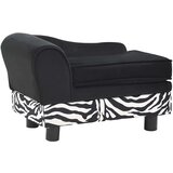 SOFA za pse crna 57 x 34 x 36 cm plišana | shoptok.hr