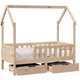vidaXL Okvir dječjeg kreveta s ladicama bez madraca 80x160 cm od drva | shoptok.hr