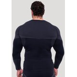 GymBeam OG1 Seamless Longsleeve Black/Grey M | Eponuda.com