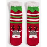 Gemre Red insulated socks with Reindeer Challi Cene