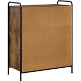  Ormar za cipele 76 x 36 5 x 93 cm Konstruirano drvo - Dimljeni hrast 76 x 36 5 x 93 cm 4 etaže s vratima | shoptok.hr