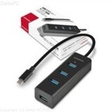  HUB AXA -C 3.0, 4-port 3.0 Type-A, Micro chargi | Eponuda.ba