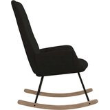  Gugalni stol črno blago, (20939403) | Shoptok.si