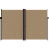  Bočna tenda na uvlačenje smeđesiva 220 x 600 cm | shoptok.hr