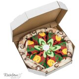 ZOOKSY/RAINBOW SOCKS Rainbow Socks Pizza 4 Pairs Vegetarian Cene