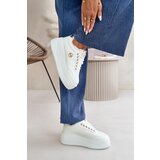Boto Sneakers Women's Sports Shoes Insulated On Massive Sole White Ardiela | Shoptok.si
