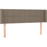  Uzglavlje s ušima smeđesivo 147x16x78/88 cm od tkanine | shoptok.hr