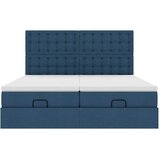  Ottoman krevet s madracima plavi 160x200 cm tkanina | shoptok.hr