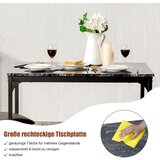  Jed Tisch s 2 tapeciranim stolicama s okvirima od crnog metala. | shoptok.hr