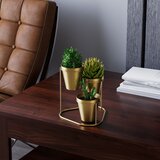 Opviq Stona dekoracija 19x20x19cm, Zlatne boje | ePonuda.com