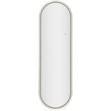 Mauro Ferretti Zidno ogledalo s osvjetljenjem 50x160 cm Oval – Cijene