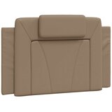  Jastuk za uzglavlje Viana boja cappuccina 80 cm od umjetne kože | shoptok.hr