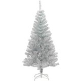  Božićno drvce Srebrno 120 cm PET | shoptok.hr