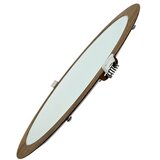  ugradna led svetiljka circle LED/24W/230V 4200K, prečnik 29,6 cm, braon | Eponuda.com