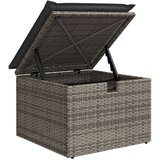 vidaXL 9-dijelni set vrtnih sofa od poliratana s jastucima sivi | shoptok.hr