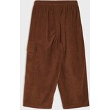 Sinsay Samtene hlače barrel leg | shoptok.hr