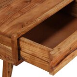  Stolić za kavu od masivnog drva sa izrezbarenom ladicom 100 x 50 x 40 cm | shoptok.hr