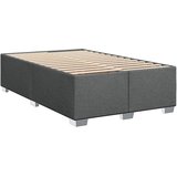  Boxspring krevet s madracem Tamnosiva 120 x 190 cm Tkanina | shoptok.hr