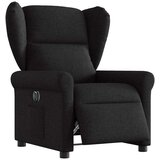 Maison Chic Električni naslanjač - Relax naslanjač črno blago, (22061740) | Shoptok.si